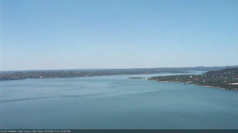 Lake Travis webcam, June 13, 2019 12:20 PM CT