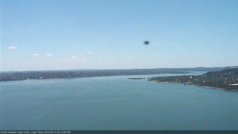 Lake Travis webcam, June 13, 2019 1:15 PM CT