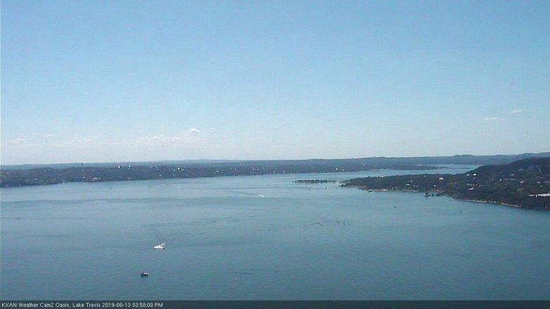 Lake Travis webcam, June 13, 2019 3:00 PM CT