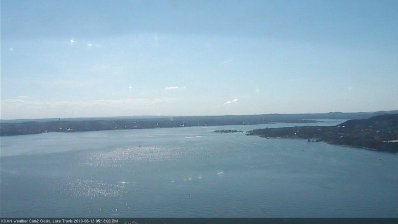 Lake Travis webcam, June 13, 2019 4:15 PM CT