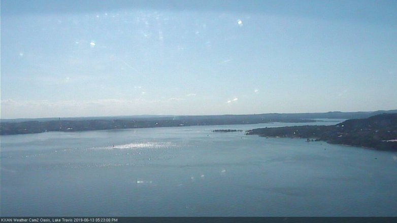Lake Travis webcam, June 13, 2019 4:25 PM CT