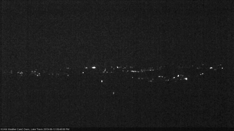 Lake Travis webcam, June 13, 2019 8:50 PM CT