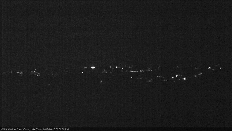 Lake Travis webcam, June 13, 2019 8:55 PM CT