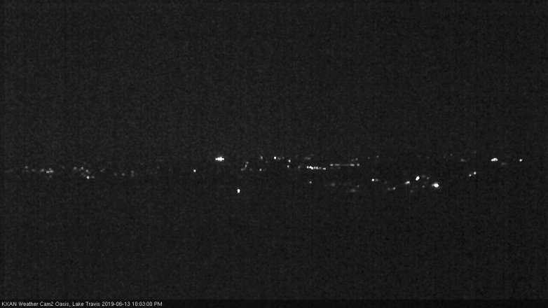 Lake Travis webcam, June 13, 2019 9:05 PM CT
