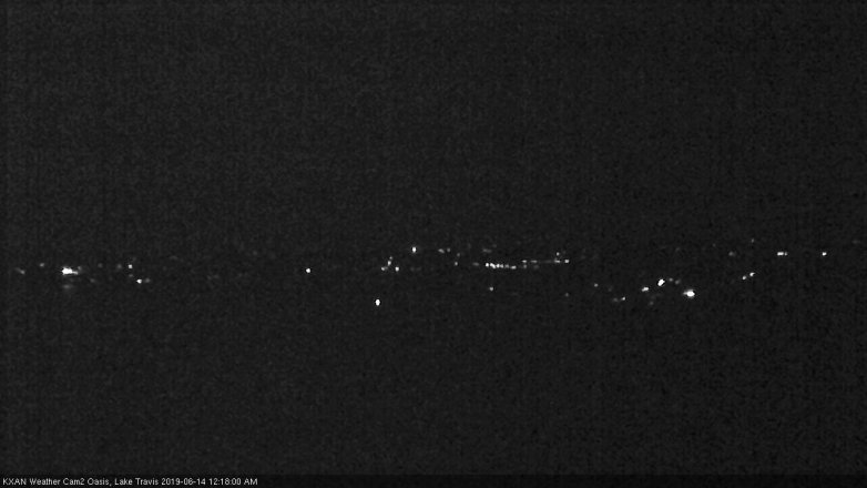 Lake Travis webcam, June 13, 2019 11:20 PM CT