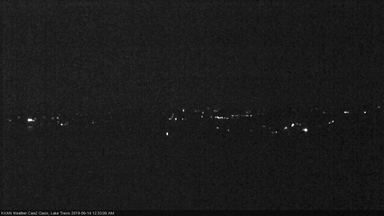 Lake Travis webcam, June 13, 2019 11:35 PM CT