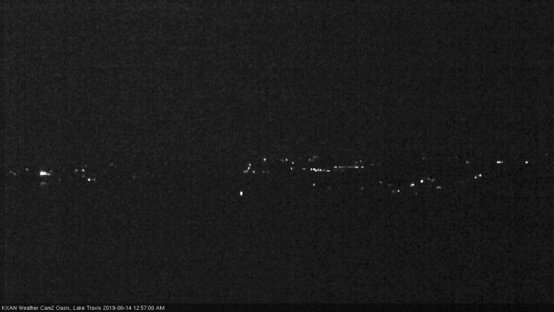 Lake Travis webcam, June 13, 2019 12:00 AM CT