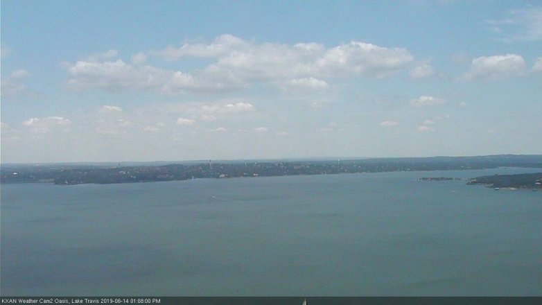 Lake Travis webcam, June 14, 2019 12:10 PM CT