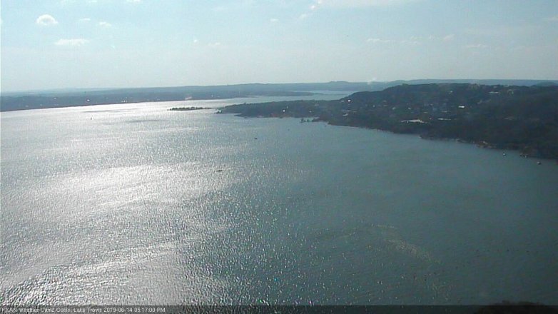 Lake Travis webcam, June 14, 2019 4:20 PM CT