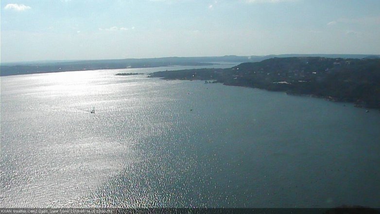 Lake Travis webcam, June 14, 2019 4:25 PM CT