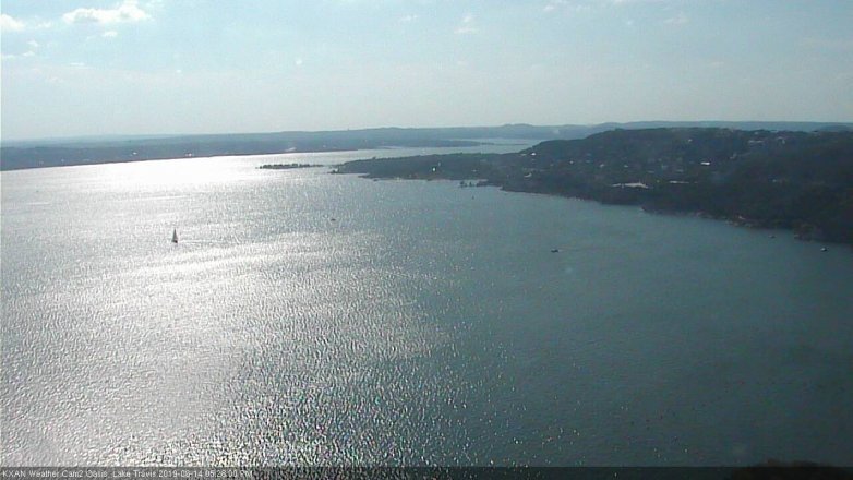 Lake Travis webcam, June 14, 2019 4:30 PM CT