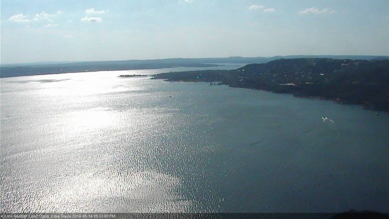 Lake Travis webcam, June 14, 2019 4:35 PM CT