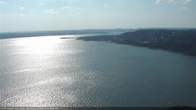 Lake Travis webcam, June 14, 2019 4:40 PM CT