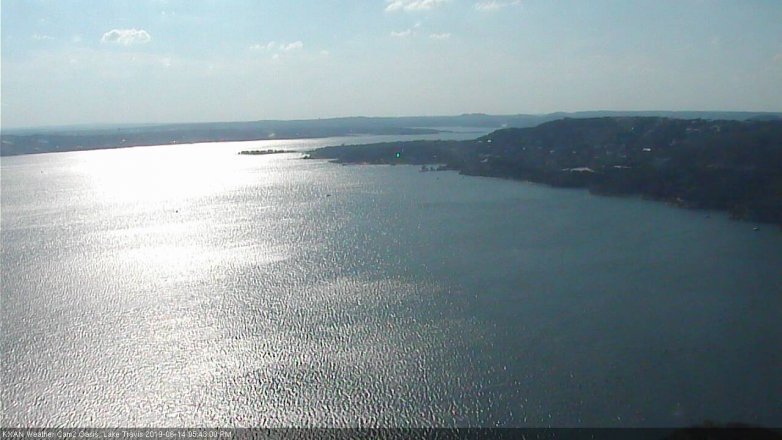 Lake Travis webcam, June 14, 2019 4:45 PM CT