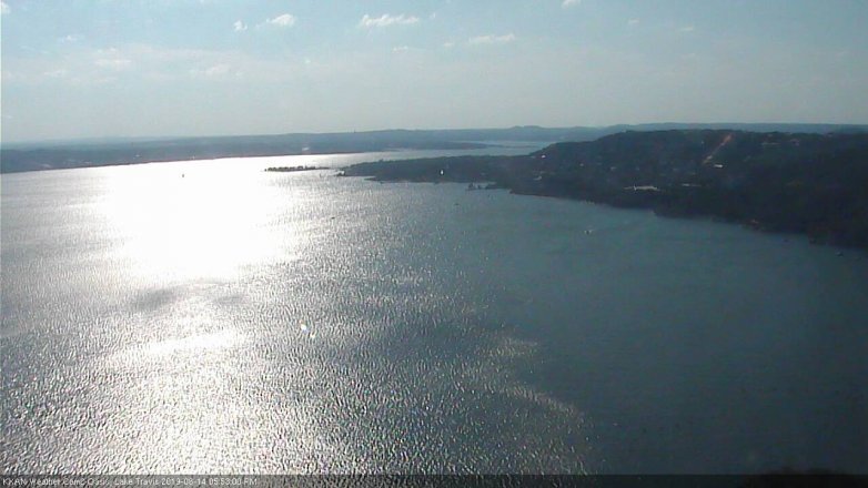 Lake Travis webcam, June 14, 2019 4:55 PM CT