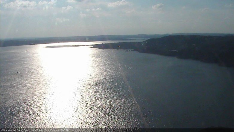 Lake Travis webcam, June 14, 2019 5:30 PM CT