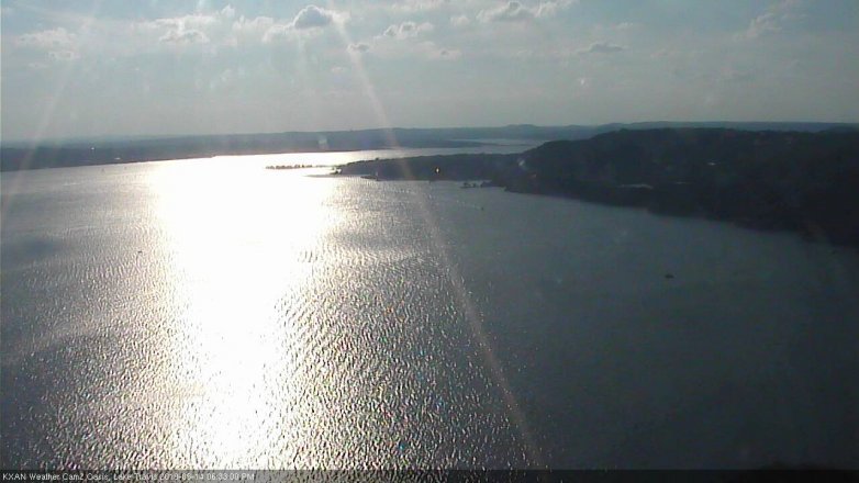 Lake Travis webcam, June 14, 2019 5:35 PM CT