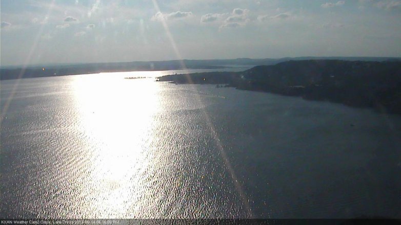 Lake Travis webcam, June 14, 2019 5:40 PM CT