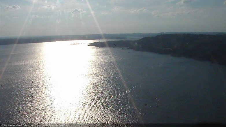 Lake Travis webcam, June 14, 2019 5:45 PM CT