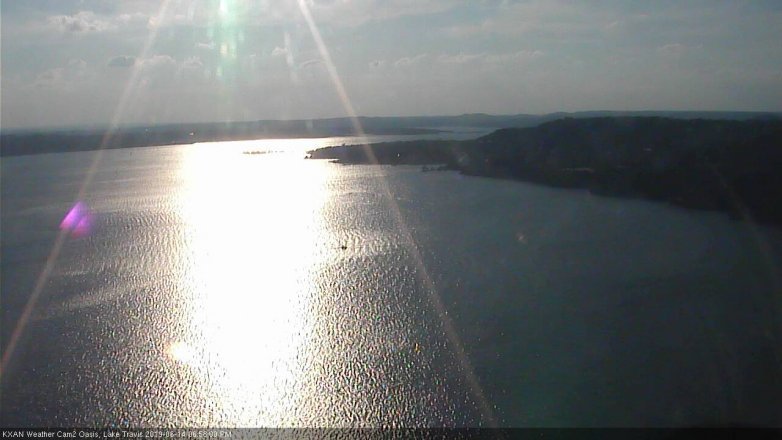 Lake Travis webcam, June 14, 2019 6:00 PM CT
