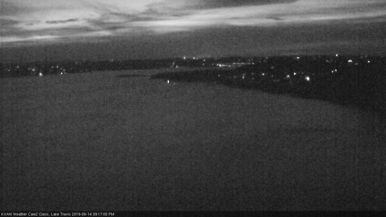 Lake Travis webcam, June 14, 2019 8:20 PM CT