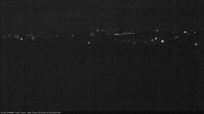 Lake Travis webcam, June 14, 2019 8:40 PM CT
