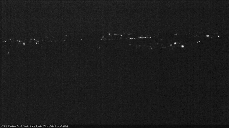 Lake Travis webcam, June 14, 2019 8:45 PM CT