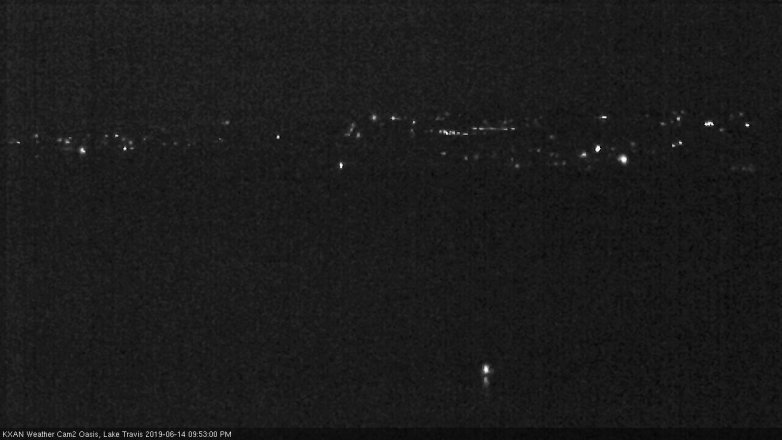 Lake Travis webcam, June 14, 2019 8:55 PM CT