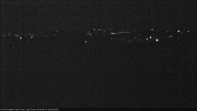 Lake Travis webcam, June 14, 2019 9:05 PM CT