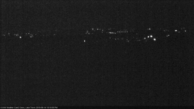 Lake Travis webcam, June 14, 2019 9:20 PM CT