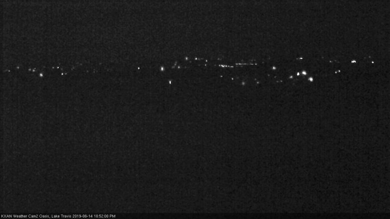 Lake Travis webcam, June 14, 2019 9:55 PM CT