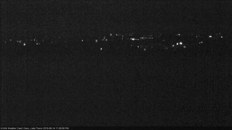 Lake Travis webcam, June 14, 2019 10:10 PM CT