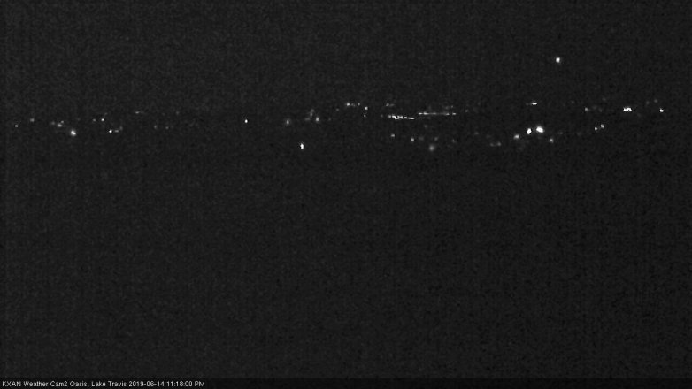 Lake Travis webcam, June 14, 2019 10:20 PM CT