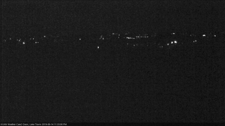 Lake Travis webcam, June 14, 2019 10:35 PM CT