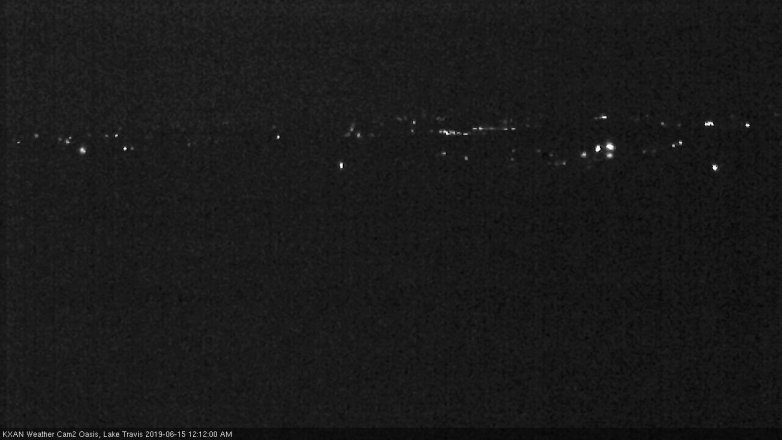 Lake Travis webcam, June 14, 2019 11:15 PM CT