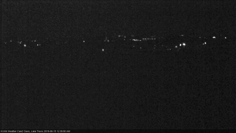 Lake Travis webcam, June 14, 2019 11:40 PM CT