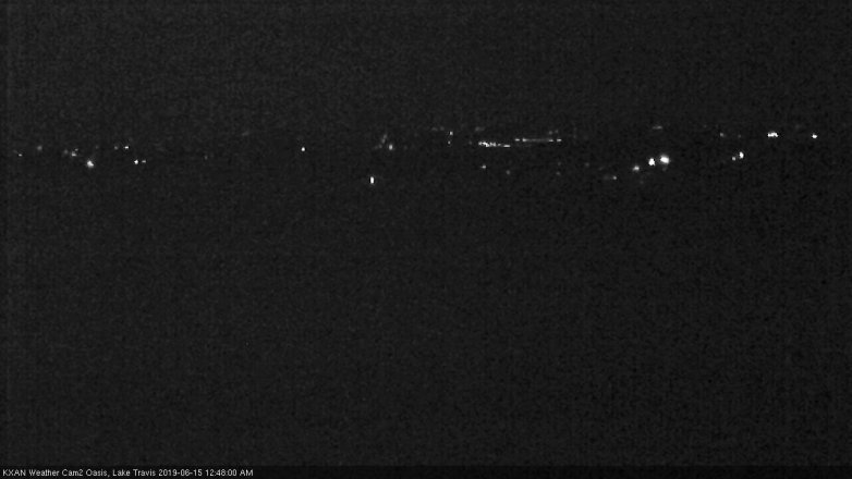 Lake Travis webcam, June 14, 2019 11:50 PM CT