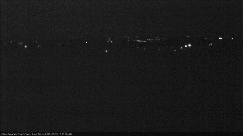 Lake Travis webcam, June 14, 2019 11:55 PM CT