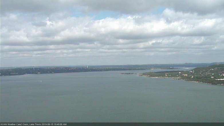 Lake Travis webcam, June 15, 2019 9:50 AM CT
