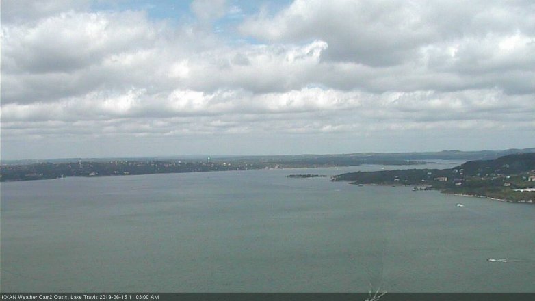 Lake Travis webcam, June 15, 2019 10:05 AM CT