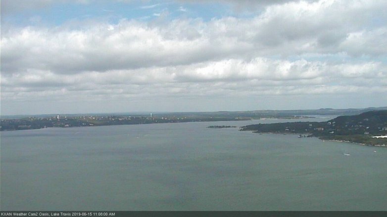 Lake Travis webcam, June 15, 2019 10:10 AM CT
