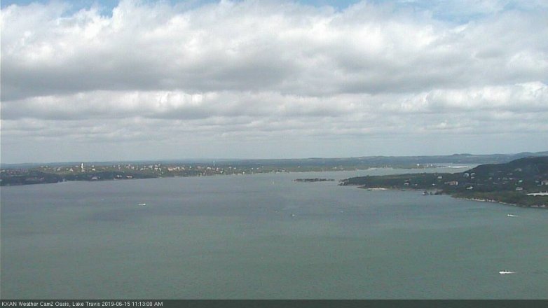 Lake Travis webcam, June 15, 2019 10:15 AM CT