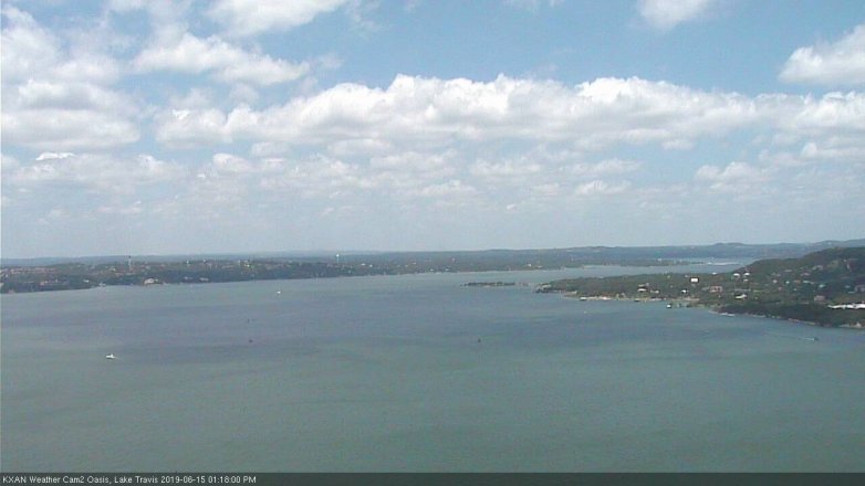 Lake Travis webcam, June 15, 2019 12:20 PM CT
