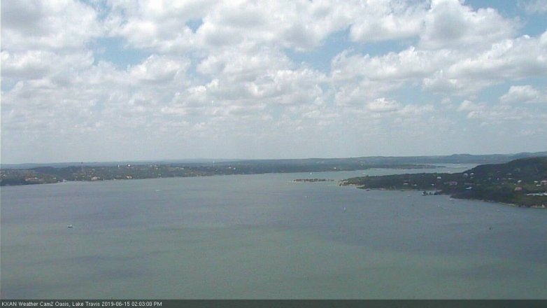Lake Travis webcam, June 15, 2019 1:05 PM CT