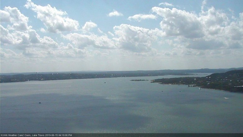 Lake Travis webcam, June 15, 2019 3:20 PM CT