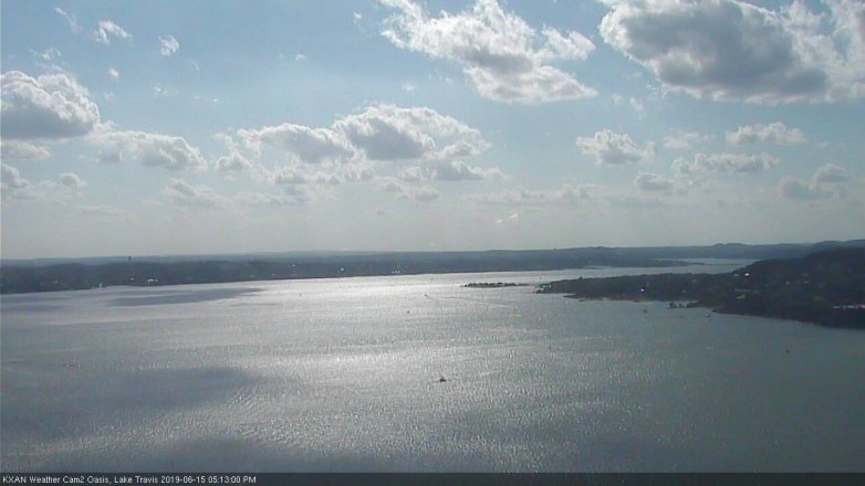 Lake Travis webcam, June 15, 2019 4:15 PM CT