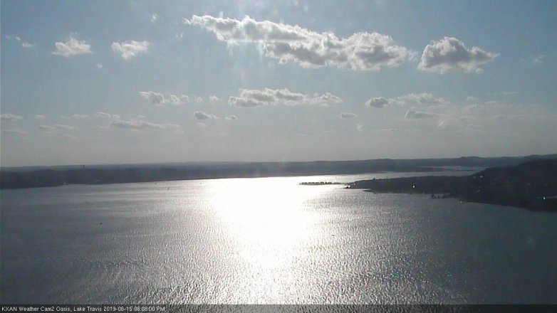 Lake Travis webcam, June 15, 2019 5:10 PM CT