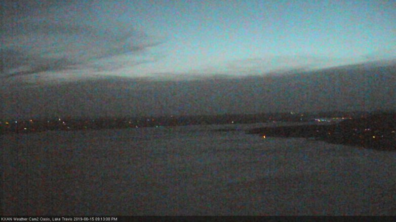 Lake Travis webcam, June 15, 2019 8:15 PM CT