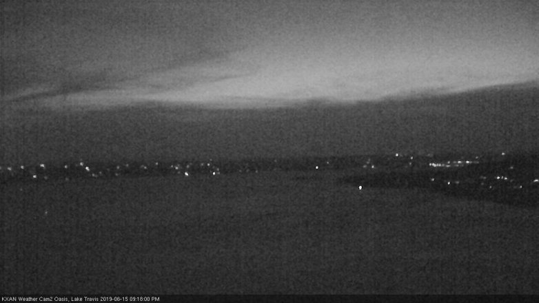 Lake Travis webcam, June 15, 2019 8:20 PM CT