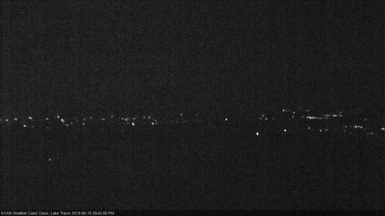 Lake Travis webcam, June 15, 2019 8:45 PM CT